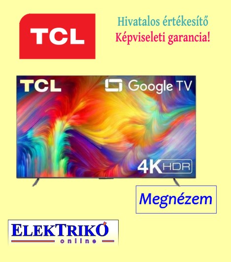 TCL 85P735 Smart TV 4K Ultra HD, 215 cm kptlval